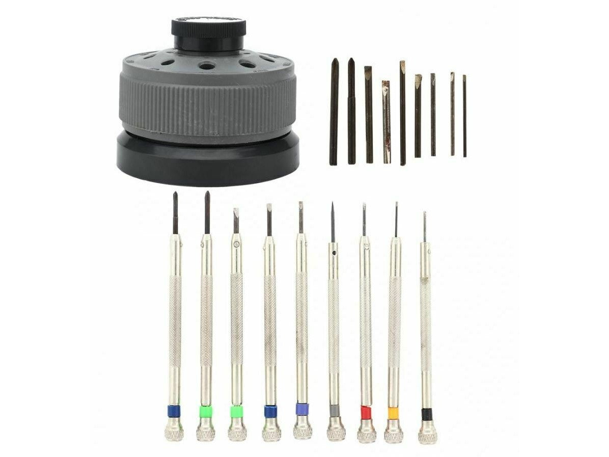 Eland Tool Precision Screwdriver Set 9pc Watch Jewelry Slotted