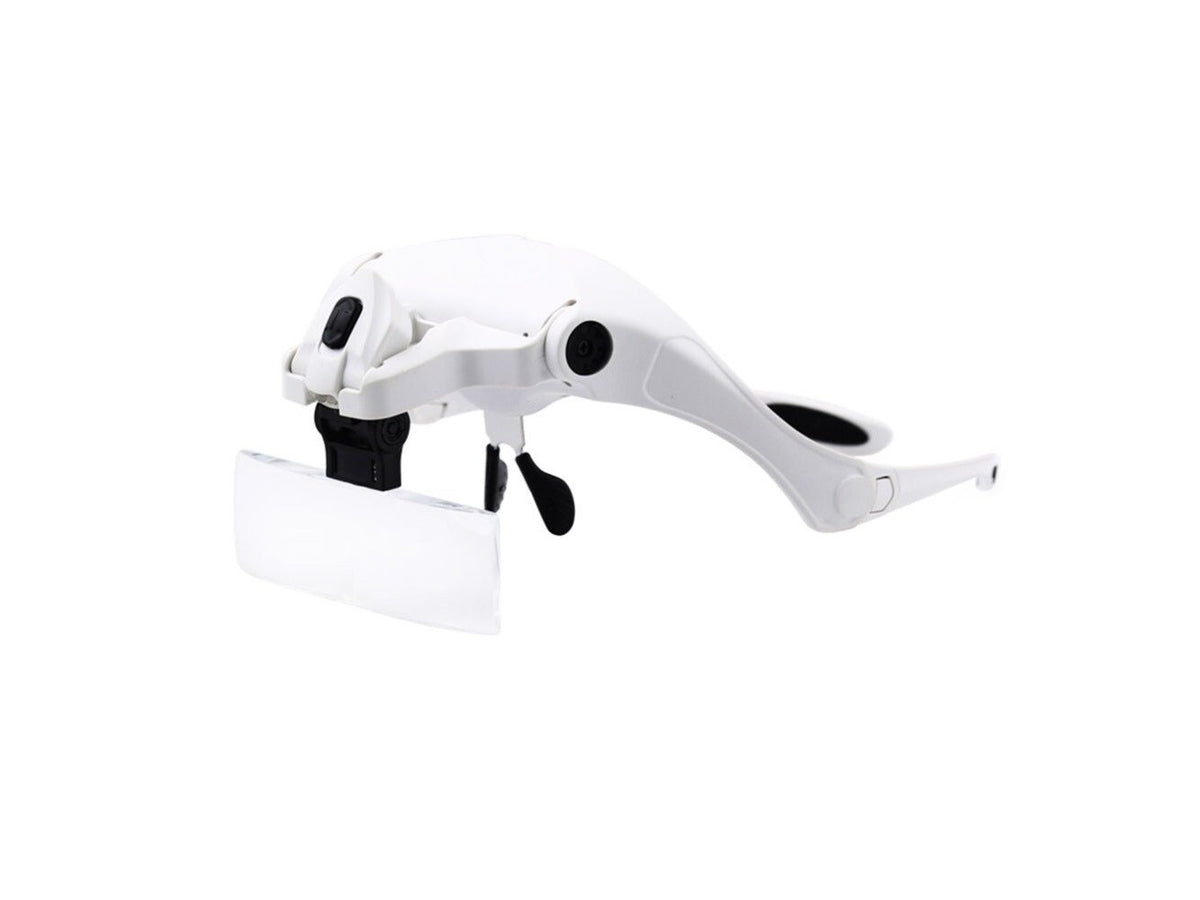 Magnifying Glasses LED Light Lamp Head Loupe Jeweler Headband Magnifier Eye  Glasses Optical Glass Tool Repair Reading Magnifier - China Magnifying  Glasses, Magnifier