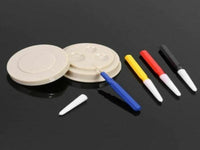 4Pcs Precision Oiler Pen Needle w/ Oil Cup Watchmaker Watch Tool