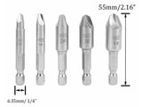 G&J 5PC Screw Remover Tool Shank Bolt Removal Broken Damage Screw