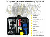 G & J 147 Pcs Watch Repair Kit Back Case Opener Link Pin Spring Bar Remover Kit