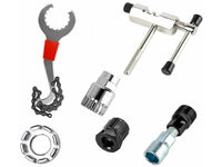 G & J Bicycle Bike Repair Tool Kit 6 PCS Crank Chain Cutter Extractor Bracket Freewheel Puller