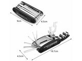 G & J 16 in 1 Multi-Function Basic Portable Bike Bicycle Cycling Mechanic Repair Handy Tool